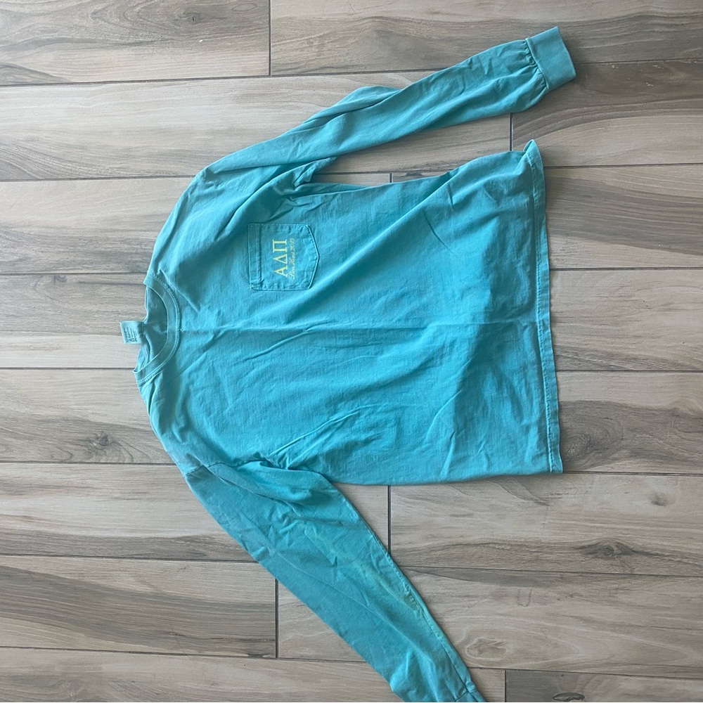 Teal Long Sleeve Shirt